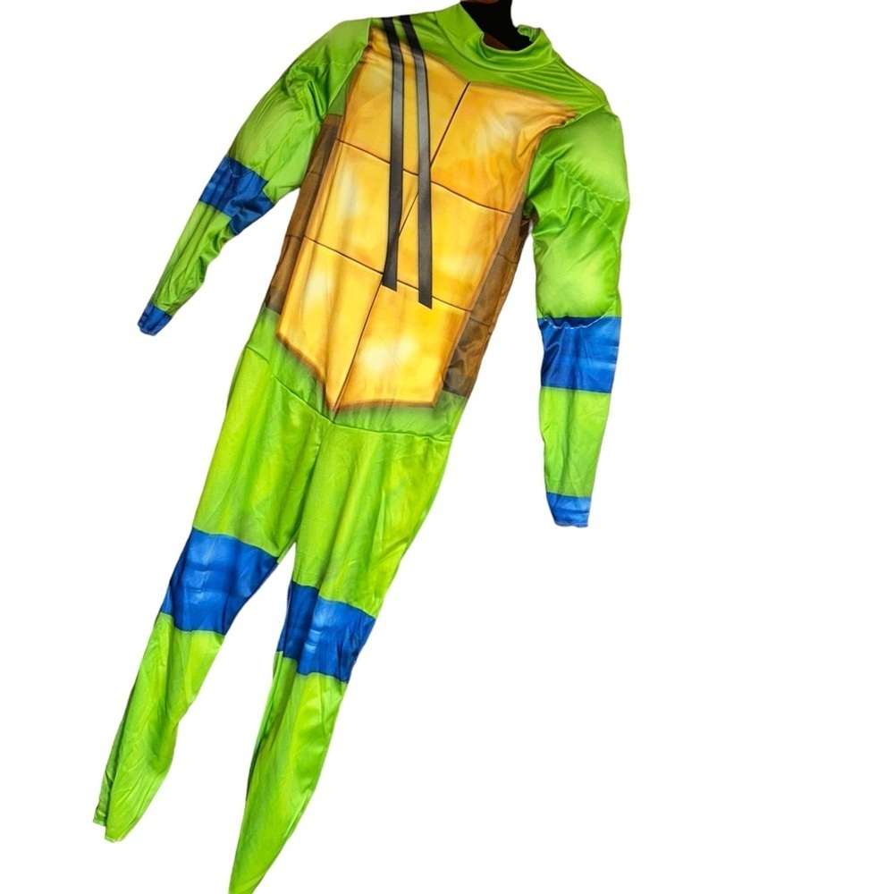 New teenage mutant ninja turtle Leonardo costume Large 10/12 TMNT blue turtle
